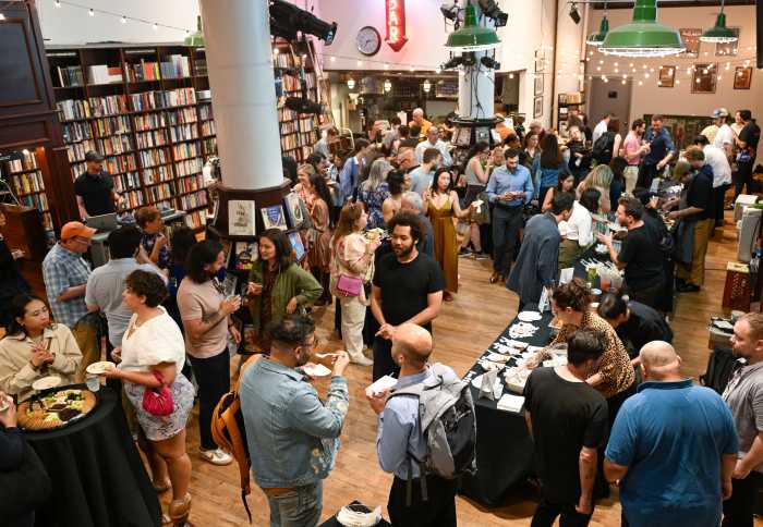 A general view of atmosphere during the Feast for the Books 2023 at Housing Works Bookstore on June 15, 2023 in New York City.