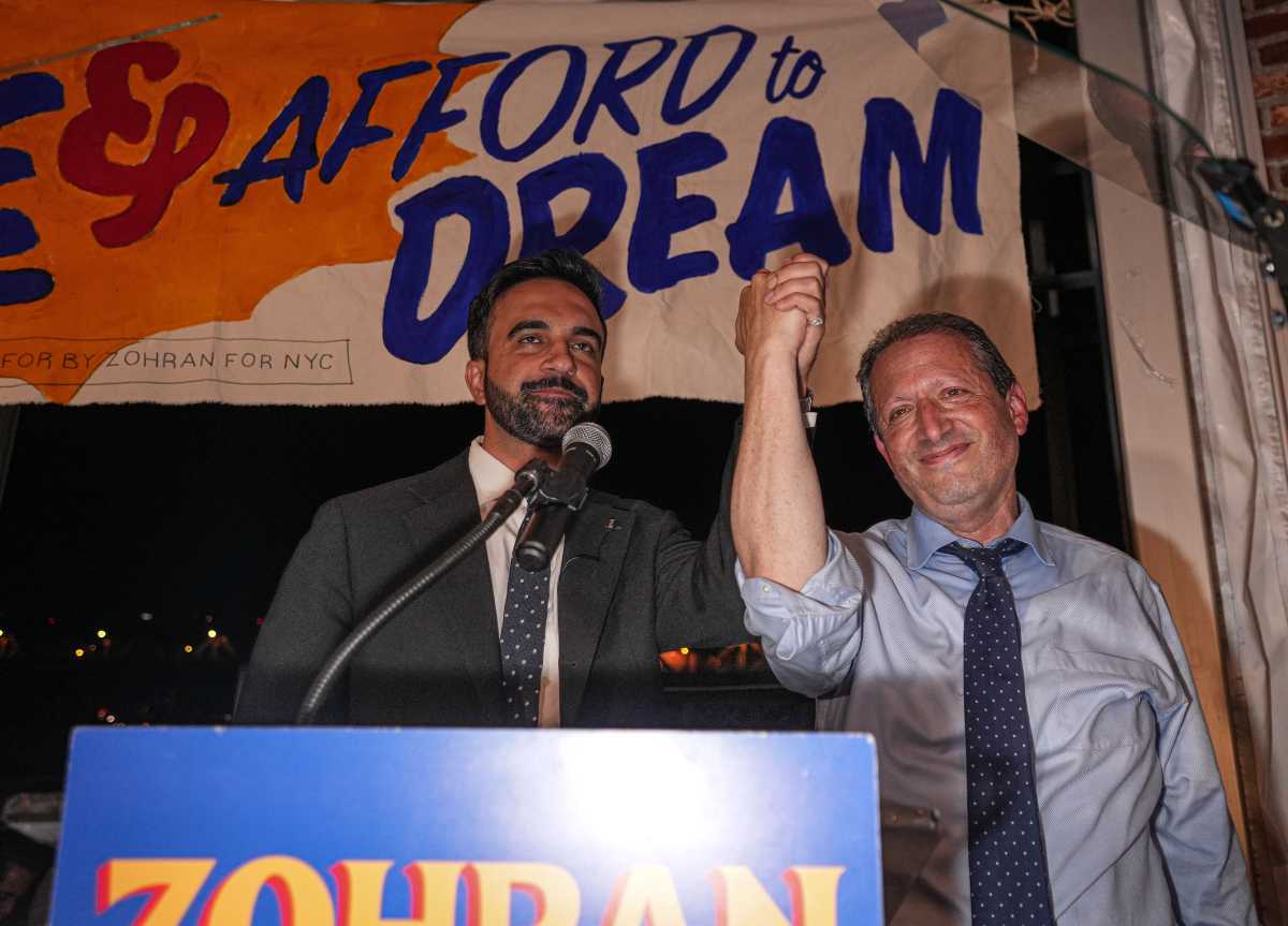 NYC Mayor's Race: Mamdani appears to win primary for 'city we can afford', Cuomo calls him to concede 4 Zohran Mamdani with Brad Lander