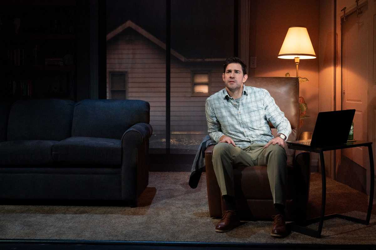 John Krasinski in "Angry Alan." 