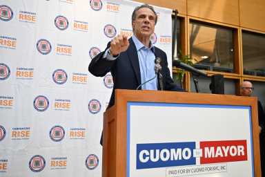 Cuomo speaking in Queens