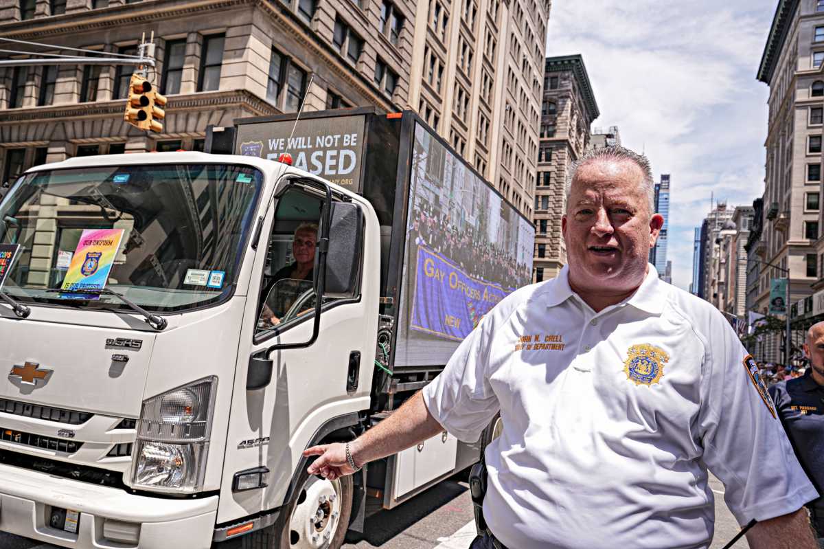 NYPD fumes over gay officers' group's 'disgraceful' exclusion from Pride March 4
