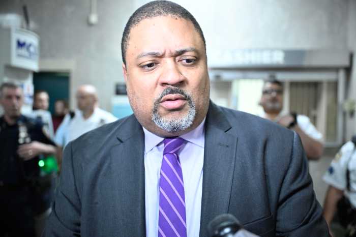 Manhattan District Attorney Alvin Bragg.