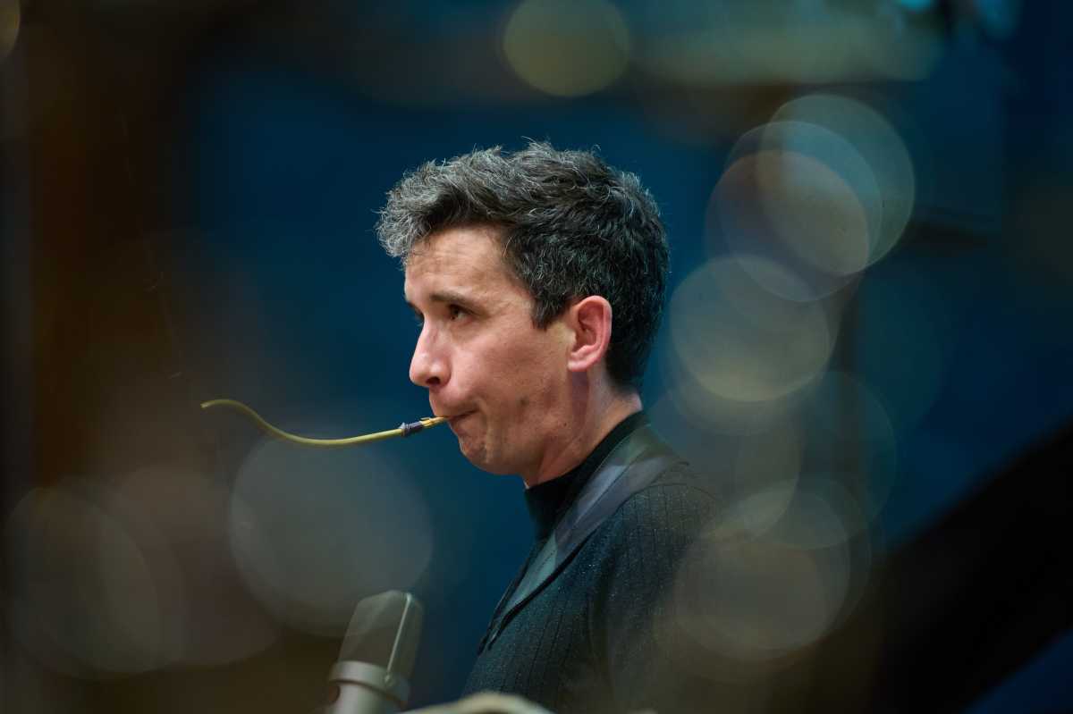 Clay Zeller Townson plays the barque bassoon for Roscoe Mitchell  Trilogy.