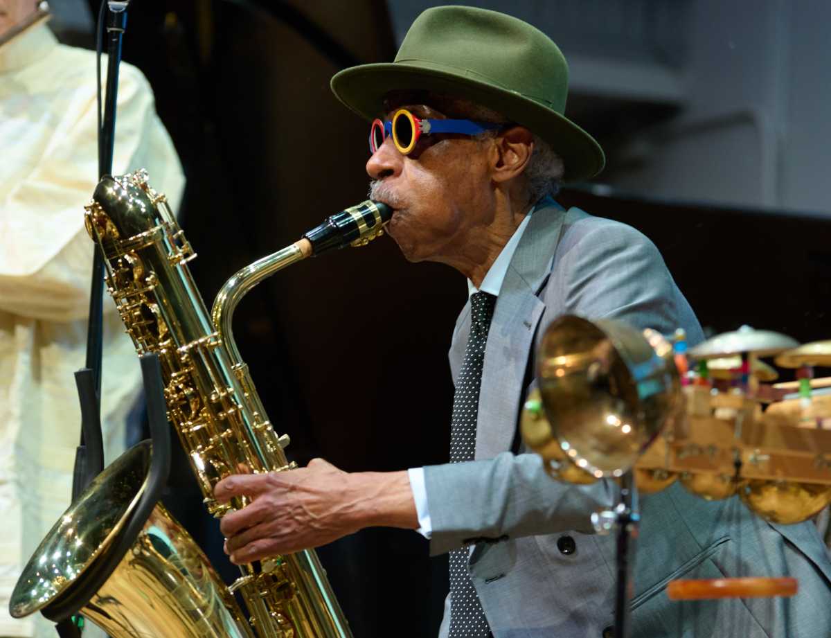 Jazz legend Roscoe Mitchell performs during the 2025 Vision Fest.