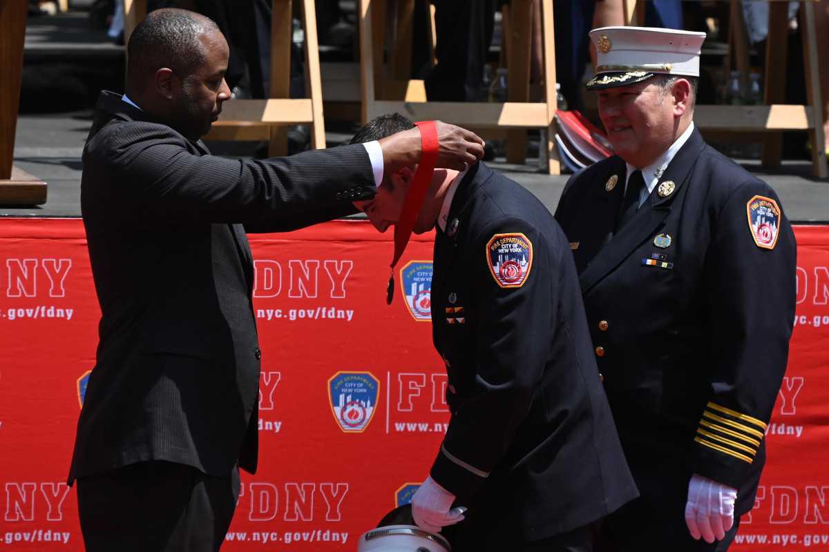 Firefighters and EMTs were awarded on Medal Day for their bravery and valor.