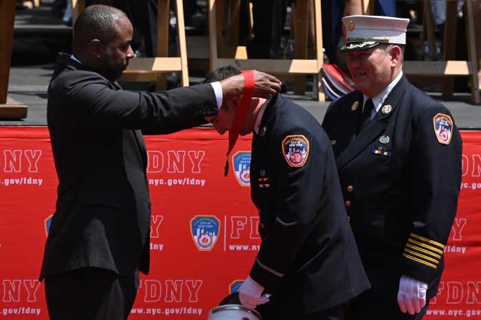 Firefighters and EMTs were awarded on Medal Day for their bravery and valor.