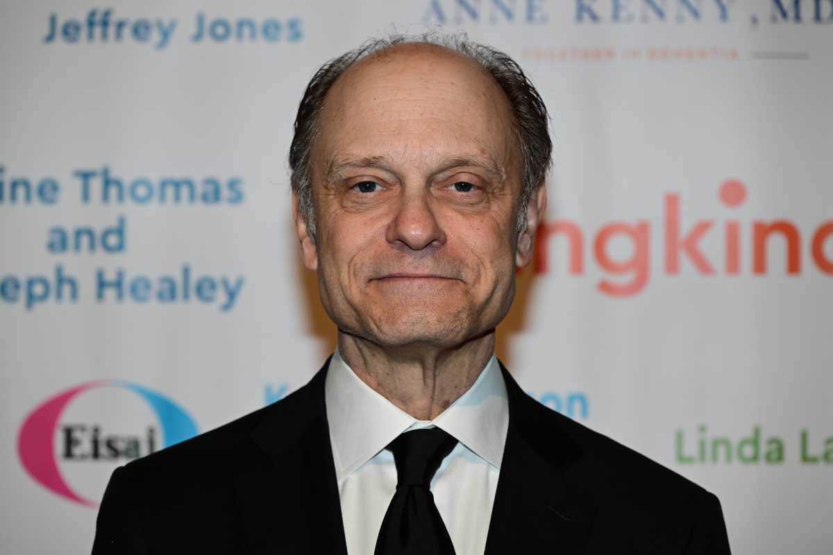 Actor David Hyde Pierce at CaringKind gala