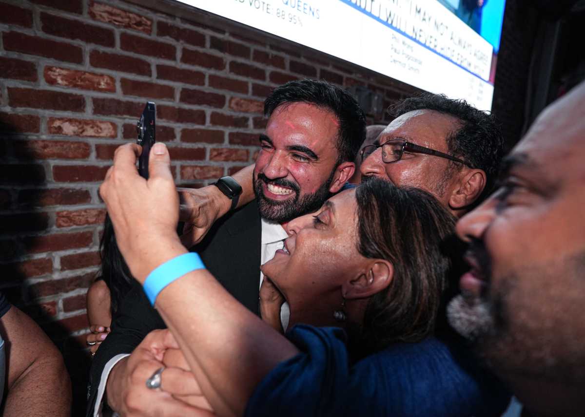 NYC Mayor's Race: Reverend Al Sharpton says Andrew Cuomo should not pursue general election bid 2 Zohran Mamdani with family members