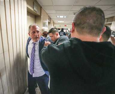Brad lander arrested by ICE agents