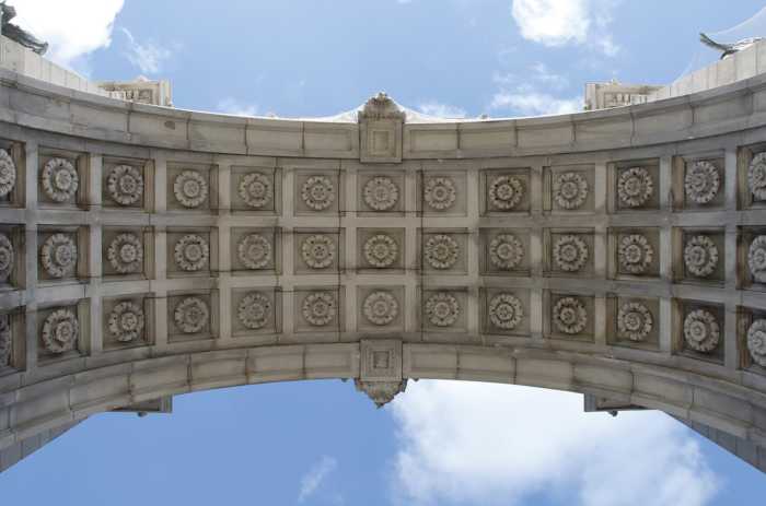 Brooklyn's Grand Army Plaza Arch restored to former glory after two-year makeover 2 The restored facade of the Soldiers’ and Sailors’ Memorial Arch at Grand Army Plaza in Brooklyn is seen on June 5