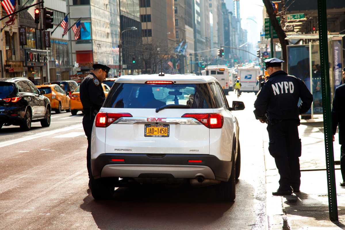 Police Stop Car