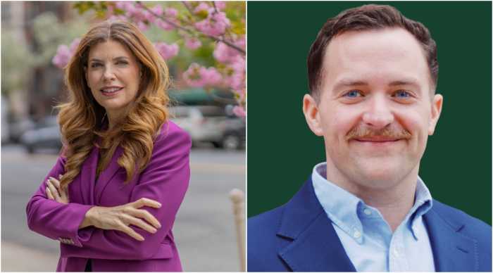 Manhattan City Council District 5 primary candidates Julie Menin and Collin Thompson