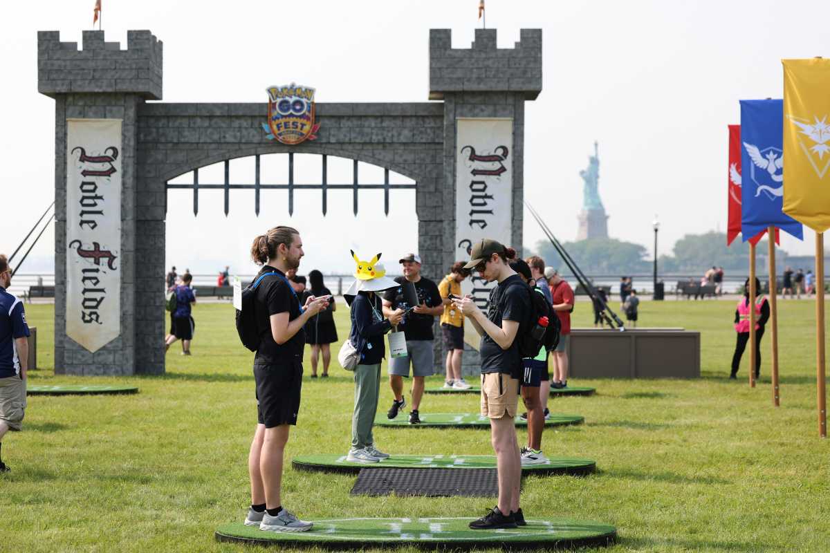 With thousands of Trainers in attendance, Pokémon GO Fest Jersey City 2025 showcases the game’s power to unite people through a shared passion, Friday, June 6, 2025 in Jersey City, N.J. (Jason DeCrow/AP Content Services for Pokémon GO)