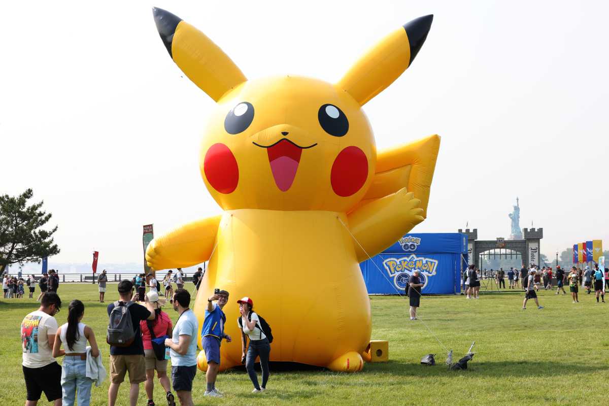 Pokémon GO Fest Jersey City 2025 brings together fans from around the world to celebrate the global phenomenon at Liberty State Park, Friday, June 6, 2025 in Jersey City, N.J. (Jason DeCrow/AP Content Services for Pokémon GO)