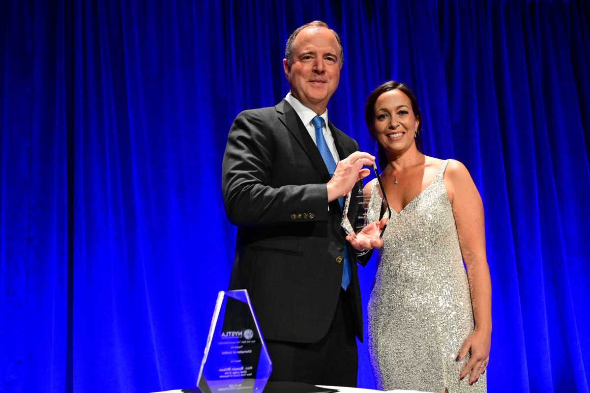 President Victoria Wickman, And Adam Schiff.