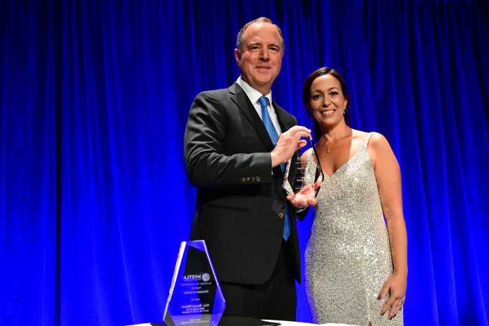 President Victoria Wickman, And Adam Schiff.