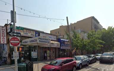 A view of 621 East 169th Street in the Bronx, where a 56-year-old man was fatally shot in the head on June 12, 2025.