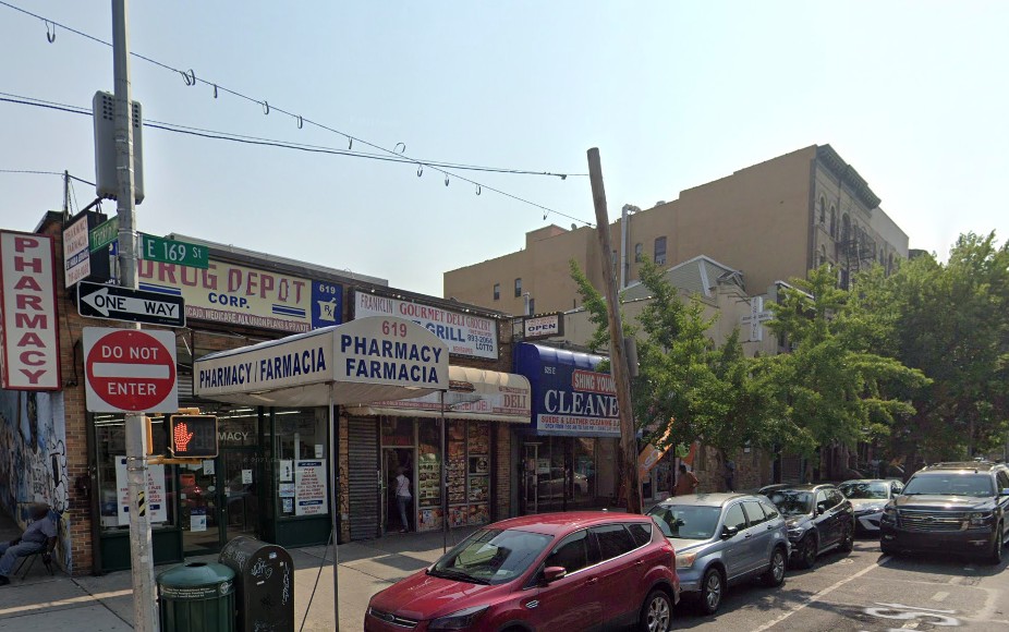 A view of 621 East 169th Street in the Bronx, where a 56-year-old man was fatally shot in the head on June 12, 2025.