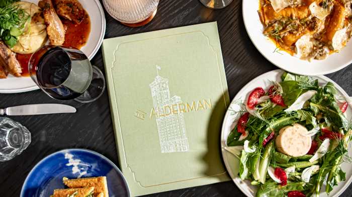 Food at The Alderman NYC in Midtown