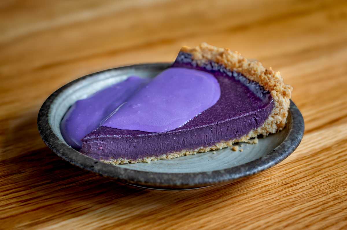 Ube Cheesecake at Naks