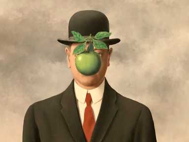 "The Son of Man" by Rene Magritte