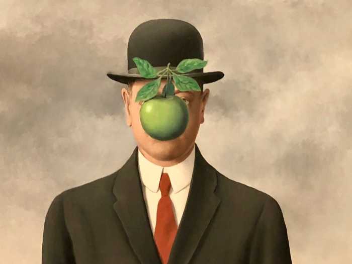 "The Son of Man" by Rene Magritte