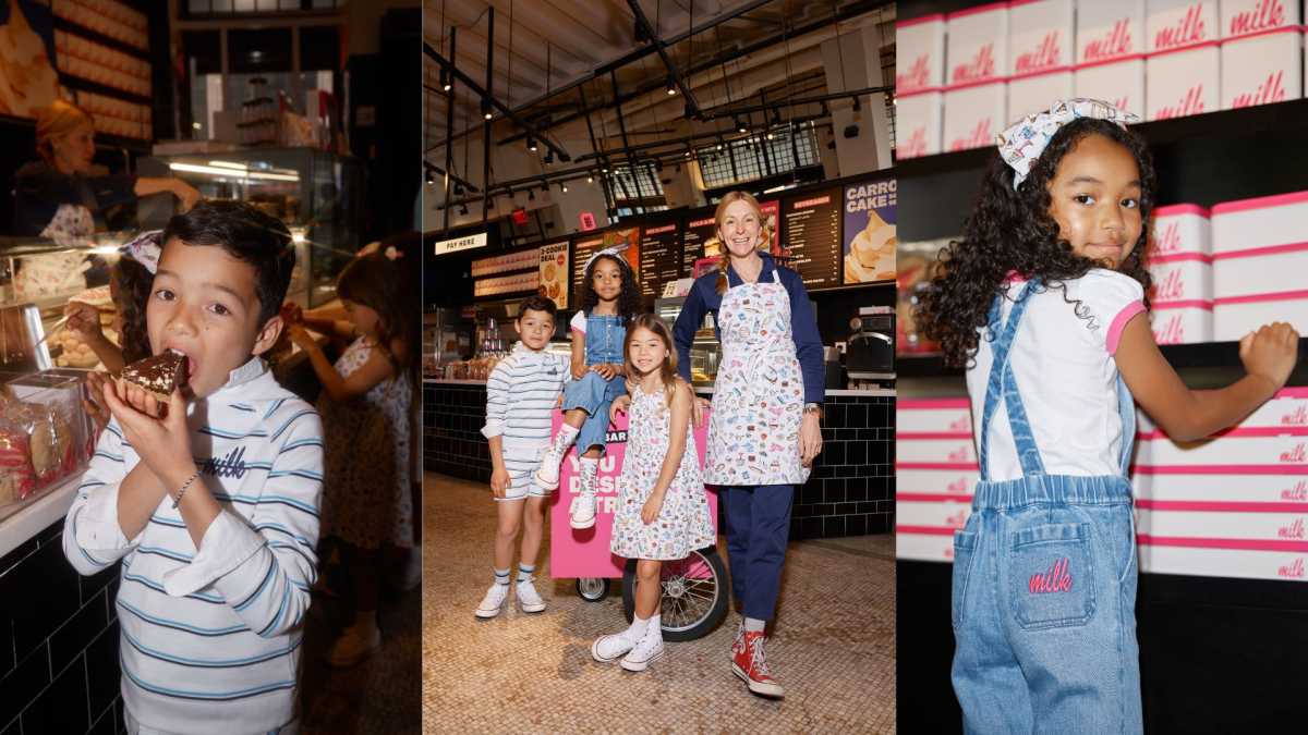 Milk Bar has teamed up with Janie and Jack to create a limited edition clothing line.