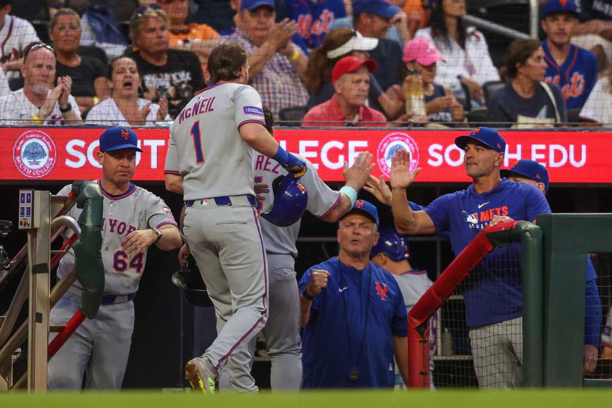 Mets bench Braves