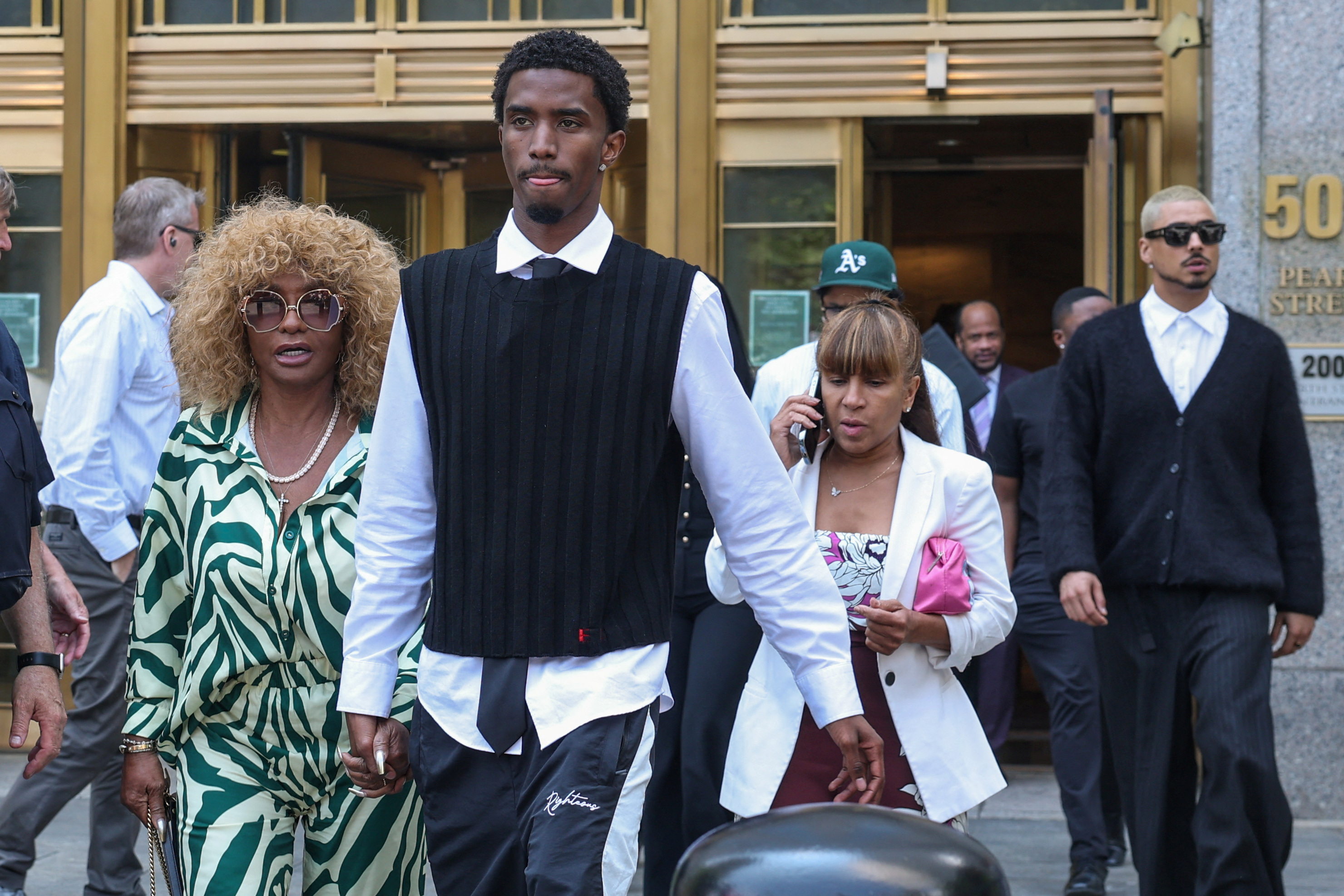 Jury reaches verdict on some counts at Sean 'Diddy' Combs' sex trafficking trial 2 Janice Combs, Christian "King" Combs and Quincy Brown depart Sean "Diddy" Combs' sex trafficking and racketeering conspiracy trial at U.S. federal court in Manhattan, New York City, U.S., July 1, 2025. REUTERS/Kylie Cooper