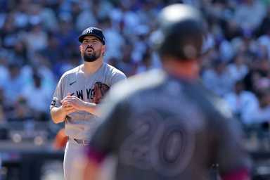 Carlos Rodon Mets Yankees Alonso homer