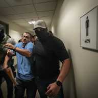 ICE in court: Feds snatch more immigrants as Lander, Williams demand safety inspection of detainment center 25 Masked guards for ICE escort immigrant