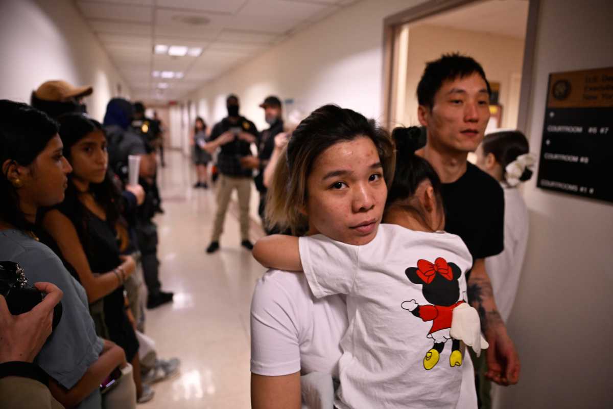 A family avoids a potential ICE arrest.
