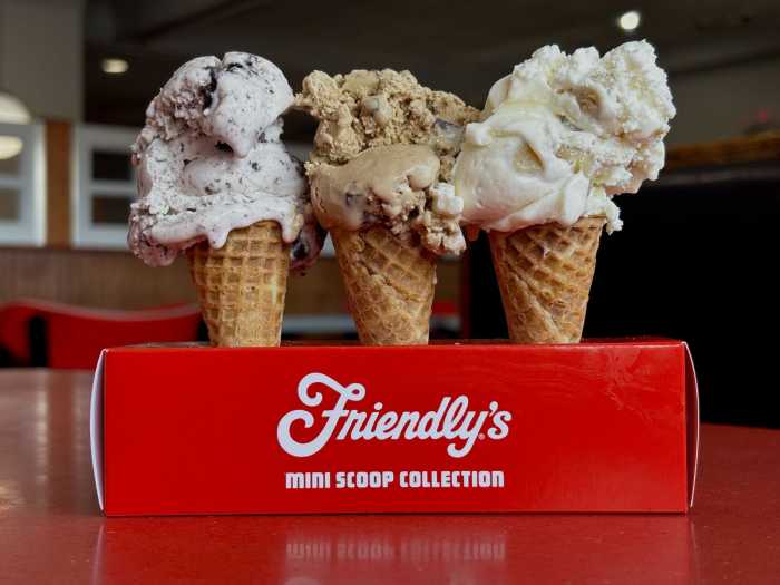ice cream cones from friendly's