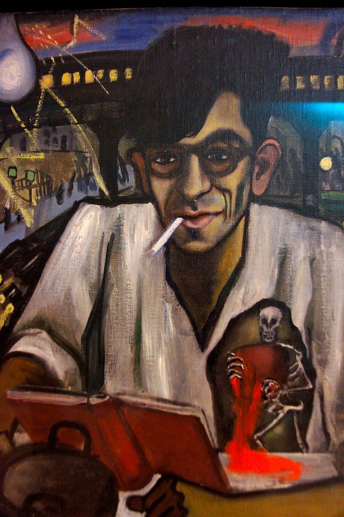 Kenneth Fearing by Alice Neel