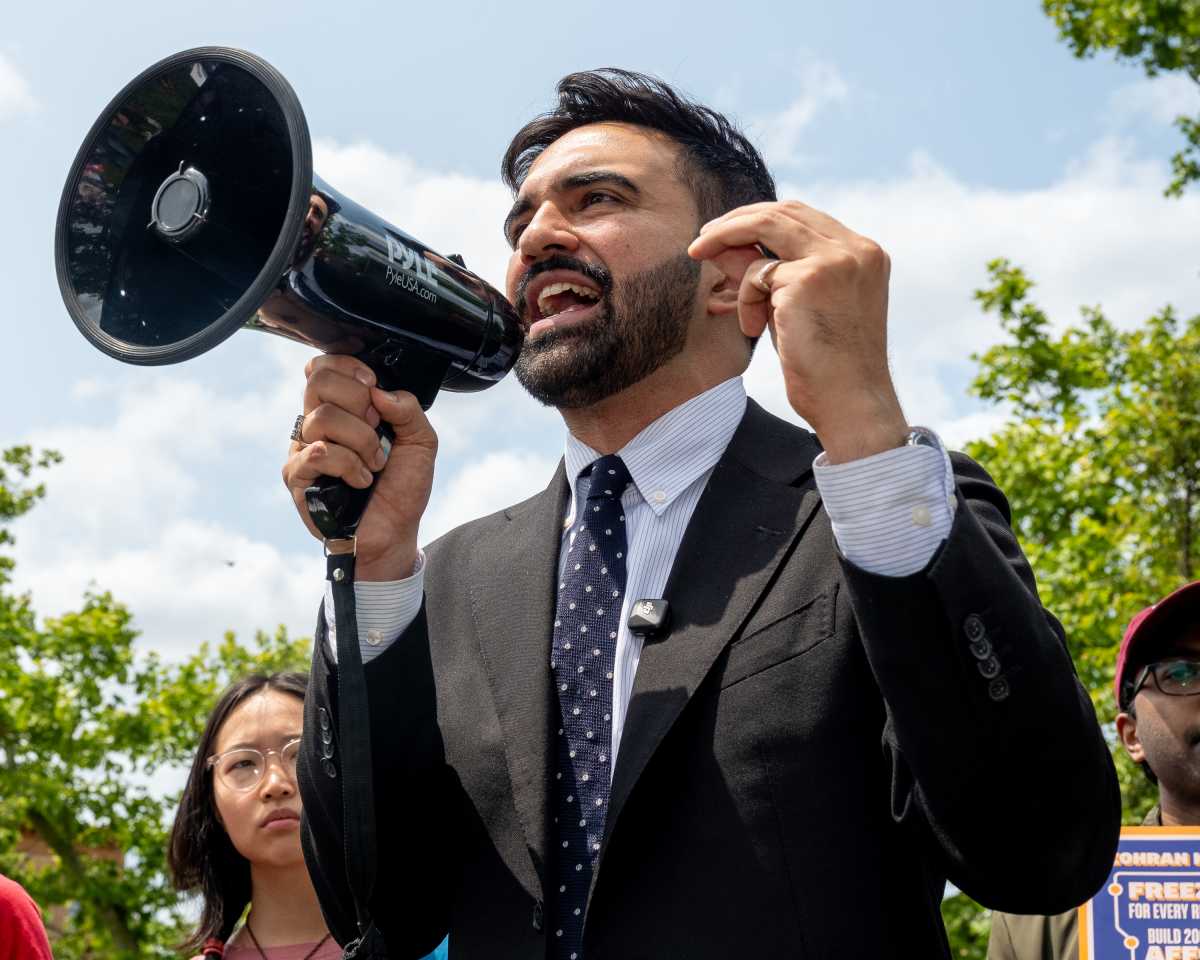 NYC Mayor's Race: Can Cuomo rebound after crushing primary defeat with reboot focused on hitting the streets and slick social media videos? 3 Democratic Mayoral candidate Zohran Mamdani speaks to supporters at a rally in Sunset Park.
