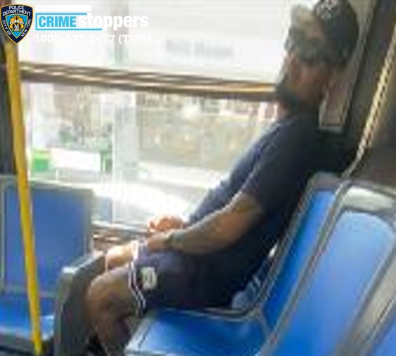 This man is wanted for pleasuring himself in front of a teen on a Brooklyn bus.
