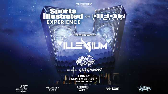 flyer for Sports Illustrated Experience