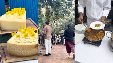 Eataly recently hosted a tasting featuring foods from Italy's Emilia-Romagna region.