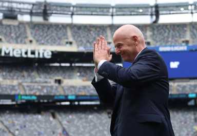 Gianni Infantino Club World Cup MetLife Stadium