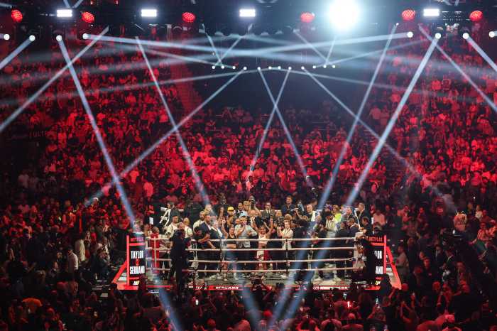 Katie Taylor Amanda Serrano MSG