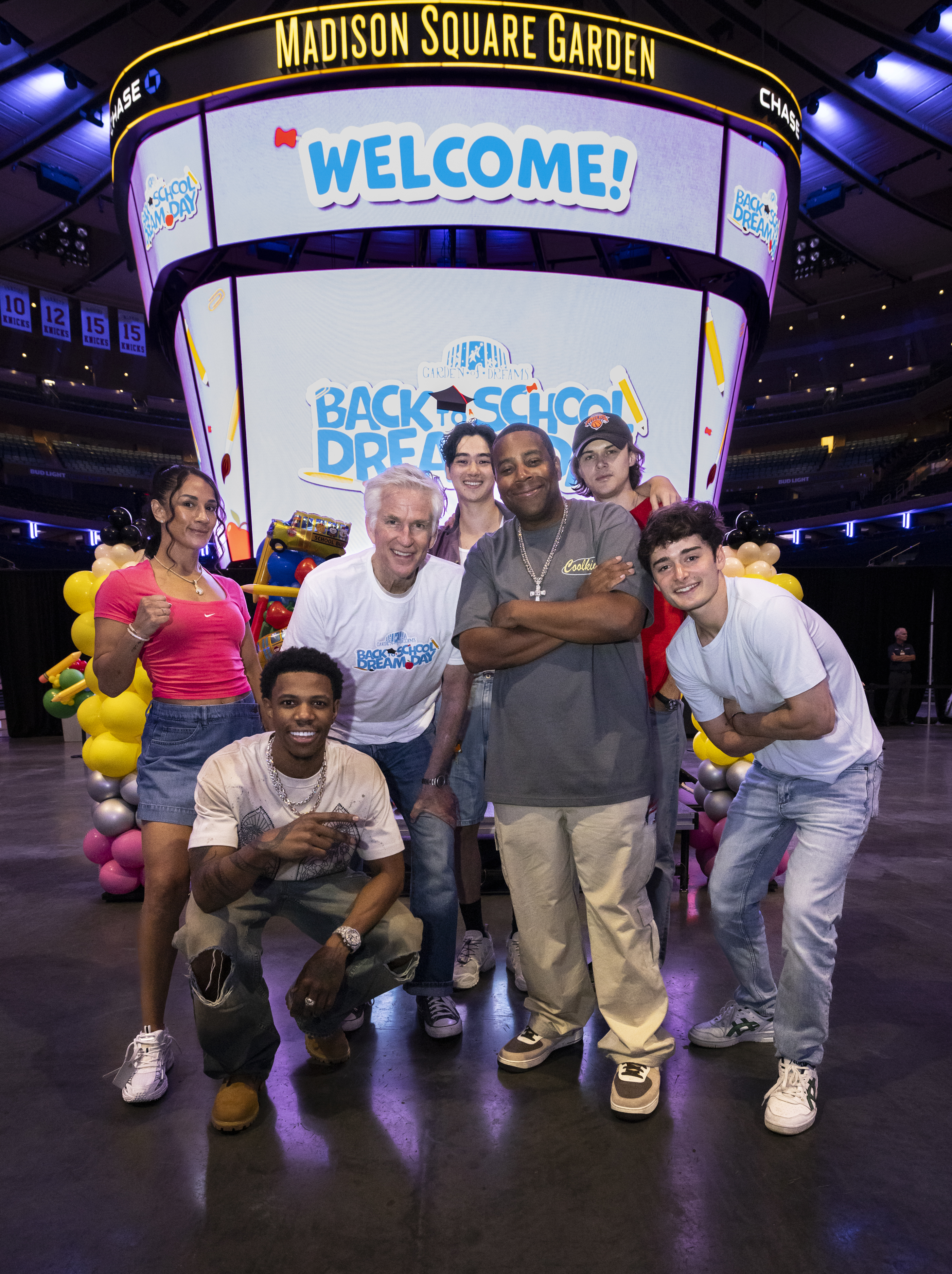 New York Rangers legend Adam Graves discusses back-to-school charity event at Madison Square Garden, Garden of Dreams Foundation 4 The Garden of Dream Foundation hosts a Back to School event at Madison Square Garden in New York City.