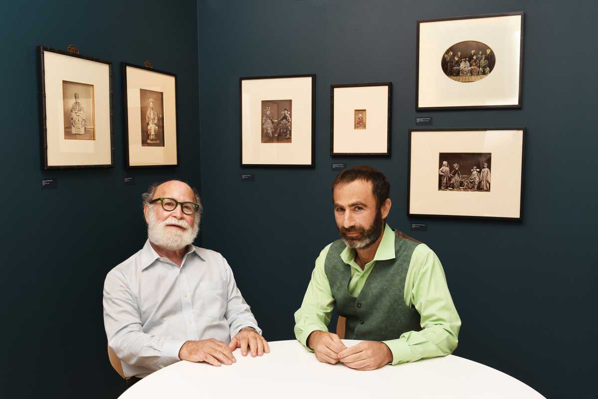 This Flatiron District shop preserves photography you won't find on a phone or Instagram 2 Stephan Loewentheil and Jacob Loewentheil with a selection of albumen prints from China in the 1800's