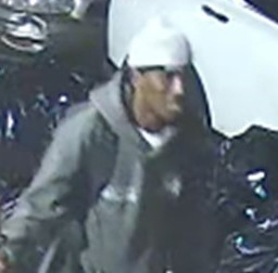 suspect in white hat and gray coat believed to be responsible for bronx rape
