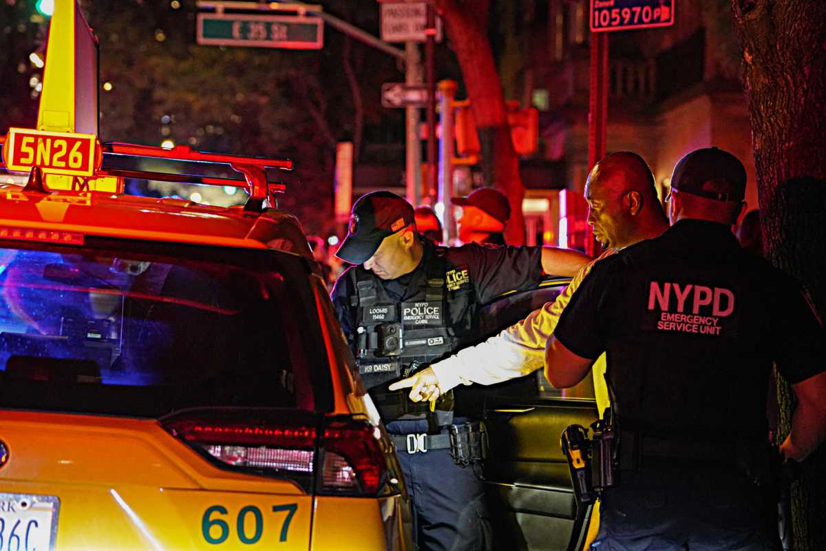 A man stole a yellow cab in Kips Bay on Thursday night, taking it on a joyride and colliding with a cyclist in a hit-and-run before abandoning the vehicle, authorities said.