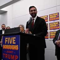 NYC Mayor's Race: Mamdani launches citywide tour against Trump’s agenda 6 Zohran Mamdani with elected officials