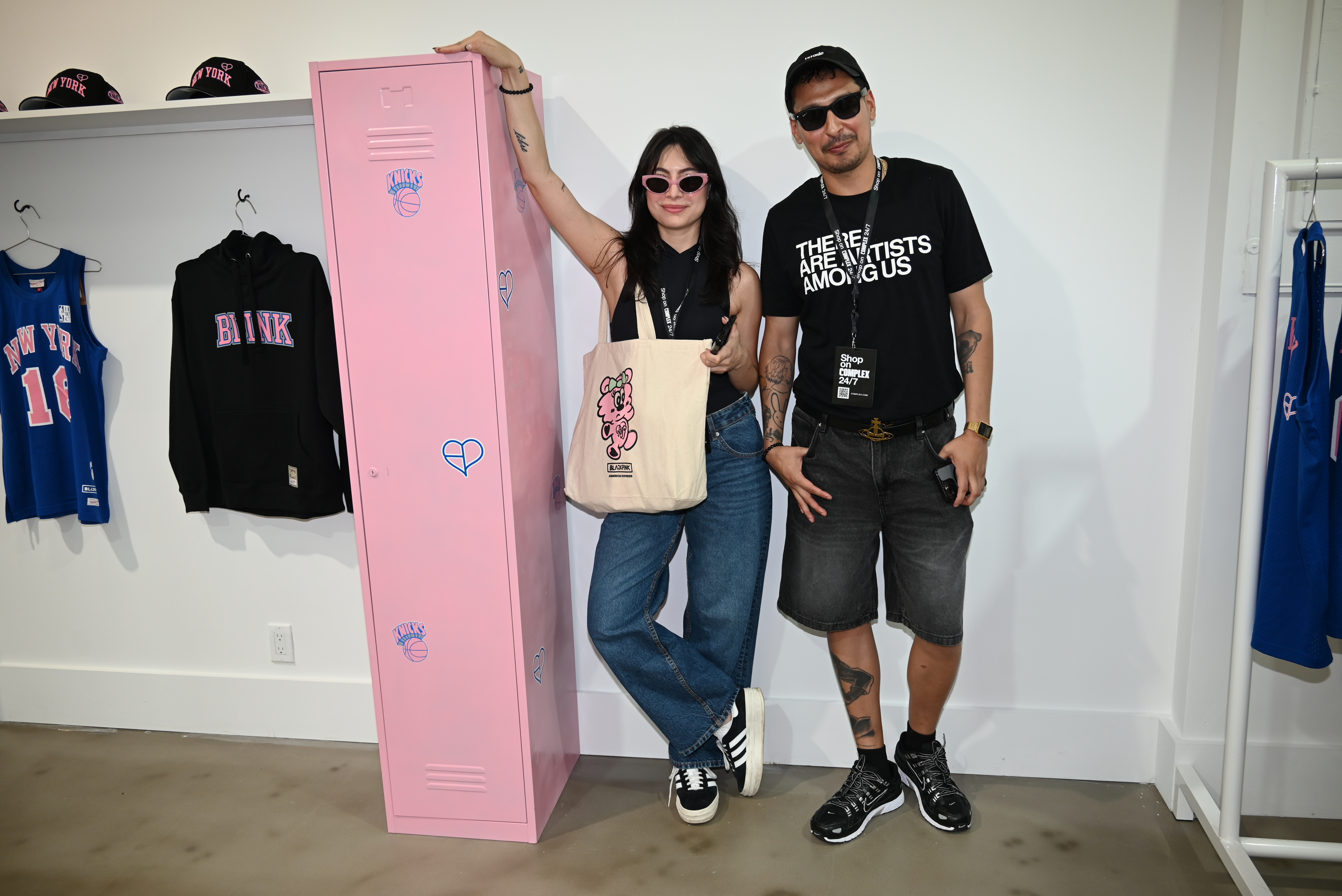 BLACKPINK fans enjoyed the pop-up in Soho.