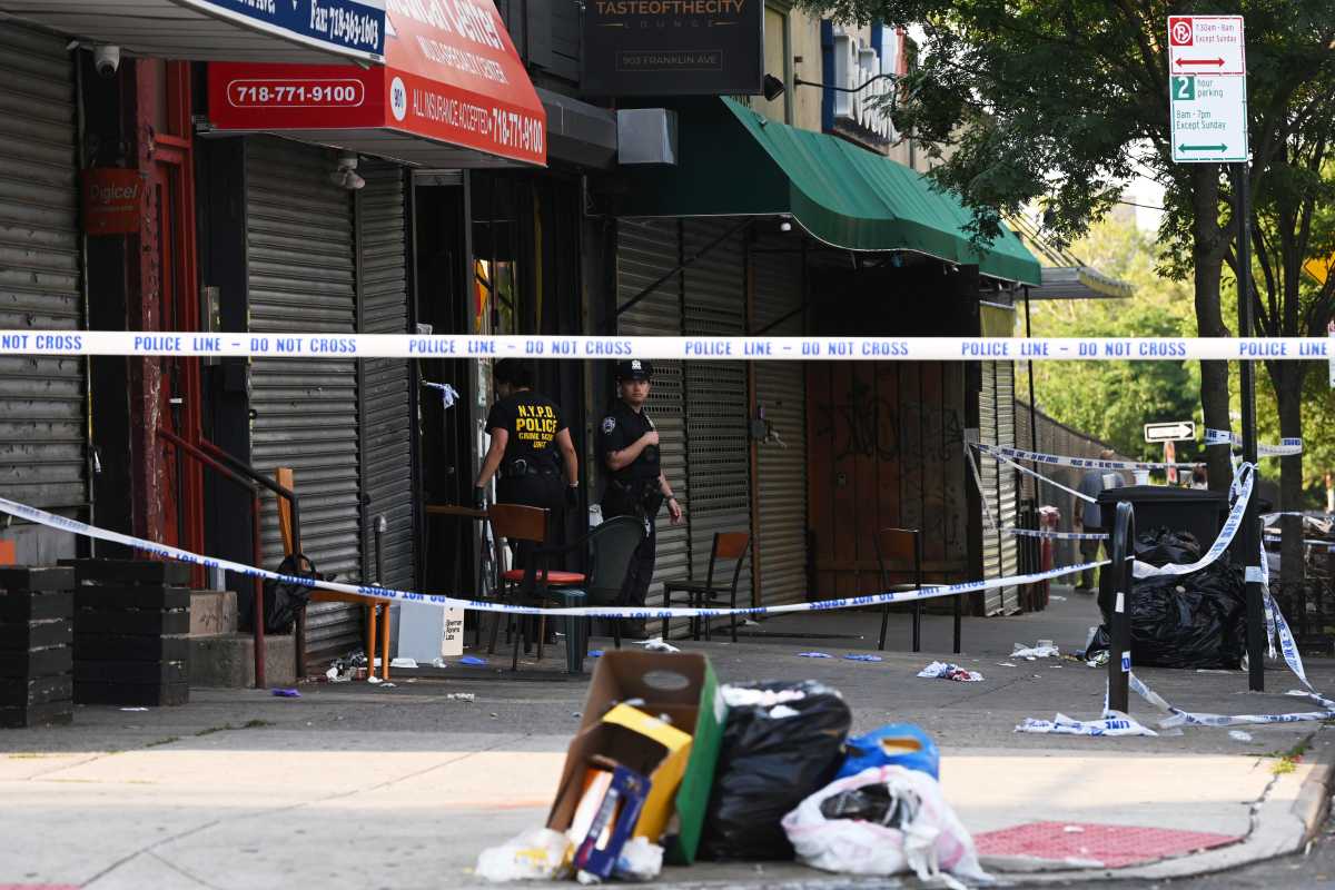 NYPD at scene of deadly Brooklyn mass shooting believed to be gang-related