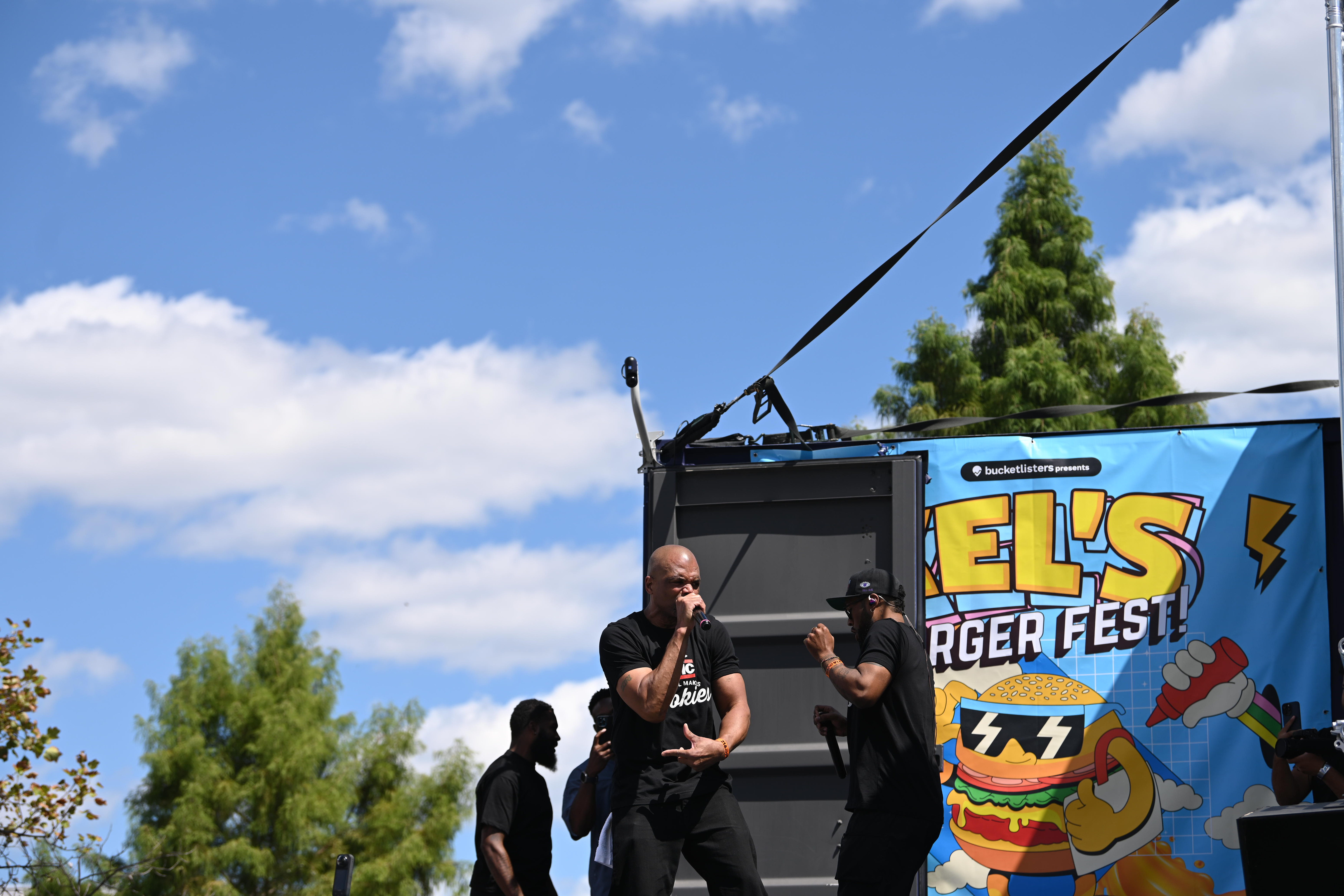 Darryl McDaniels performs at Kel's Burger Fest.