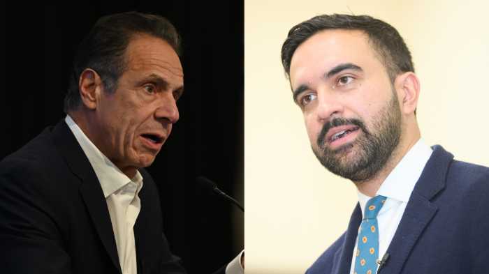 Andrew Cuomo and Zohran Mamdani