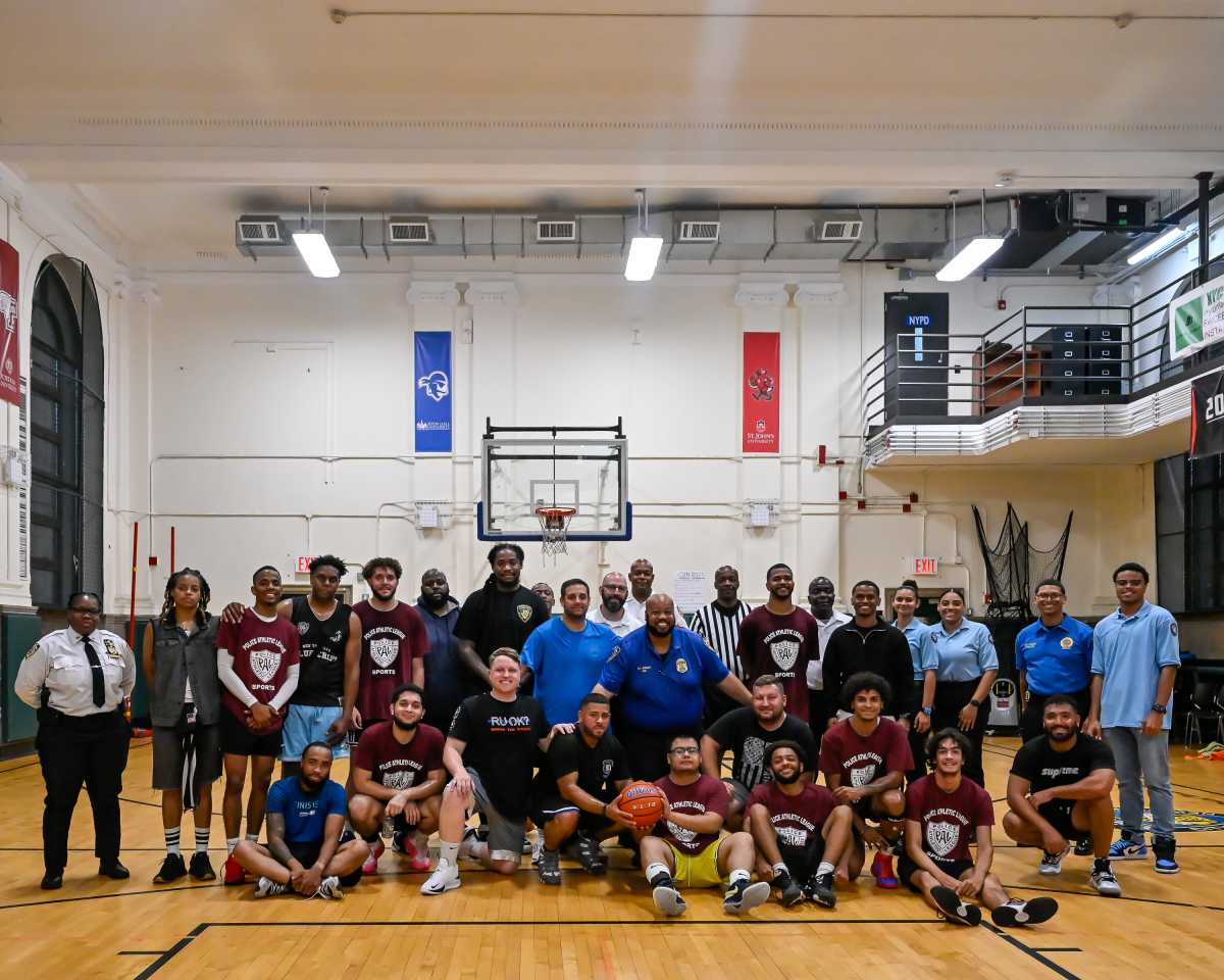 The Deaf Basketball team is leading the citywide tournament series against the NYPD 4-0.